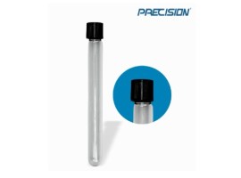 Tubo De Ensaio De Vidro Com Tampa Rosqueável - 43 Ml - 20 X 200 Mm - 100 Und - Cral